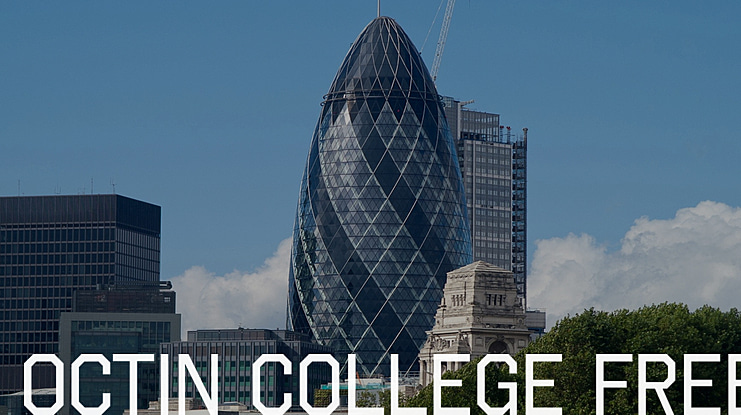 Octin College Free Font
