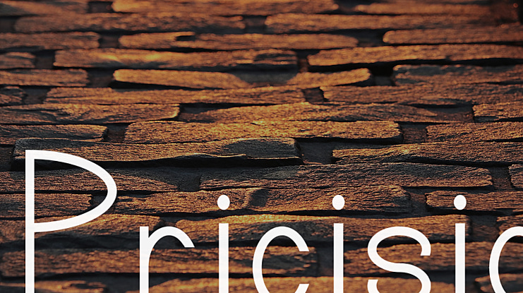 Pricisia Font