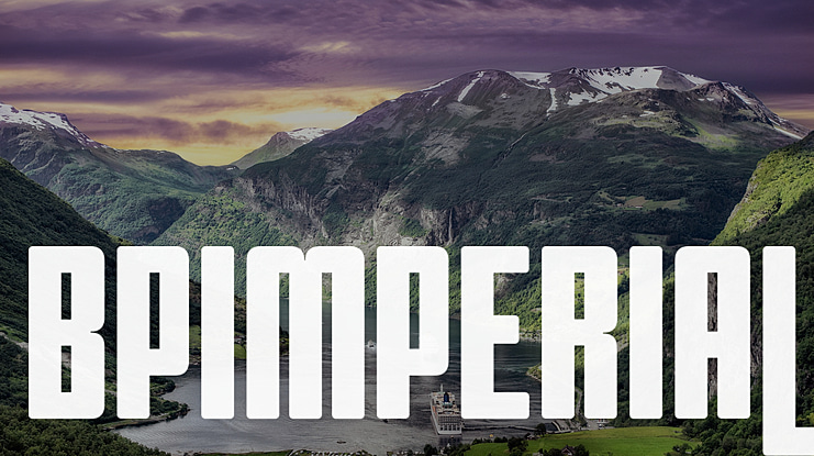 BPimperial Font Family