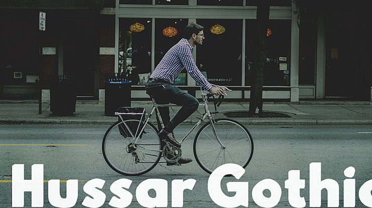 Hussar Gothic Font Family