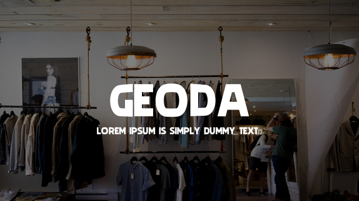 geoda Font
