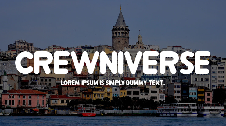 Crewniverse Font