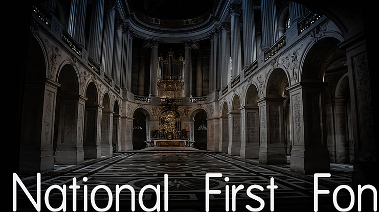National First Font