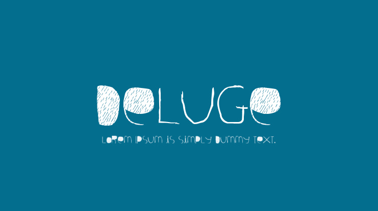 Deluge Font