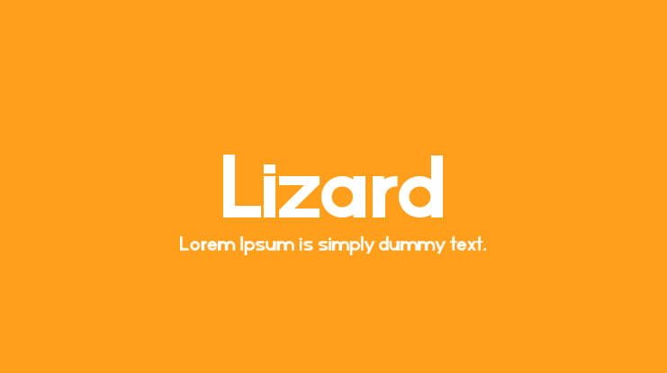 Lizard Font Family