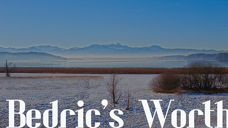 Bedric's Worth Font