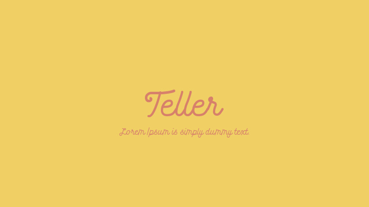 Teller Font