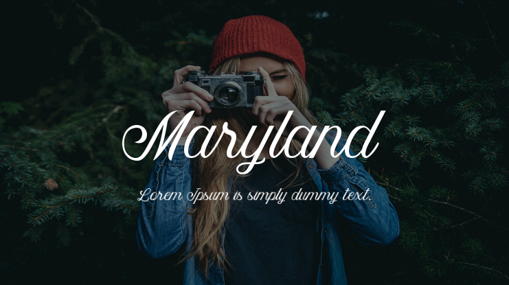 Maryland Font