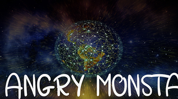 ANGRY MONSTA Font