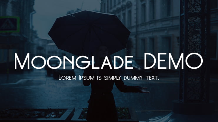 Moonglade DEMO Font Family
