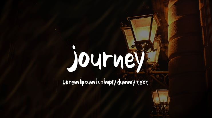 journey Font