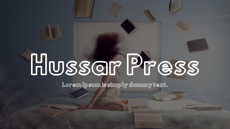 Hussar Press Font Family
