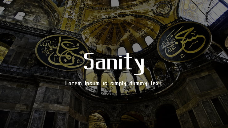 Sanity Font Family