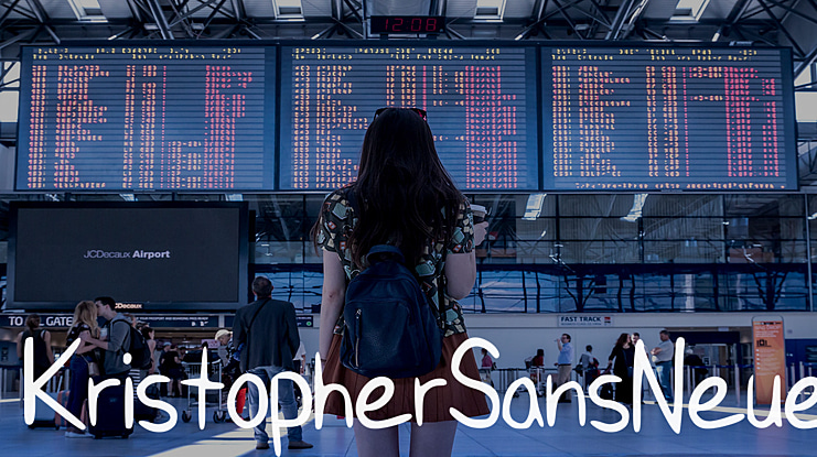 KristopherSansNeue Font