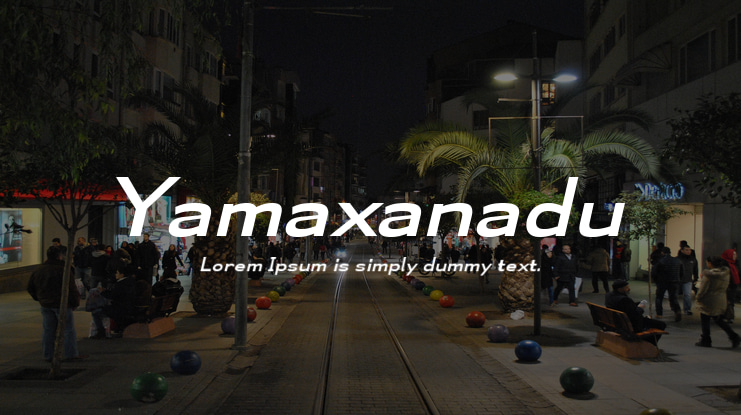 Yamaxanadu Font Family