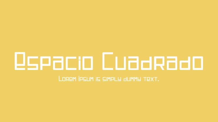 Espacio Cuadrado Font