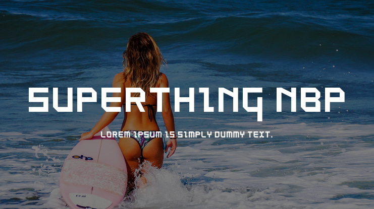 SuperThing NBP Font