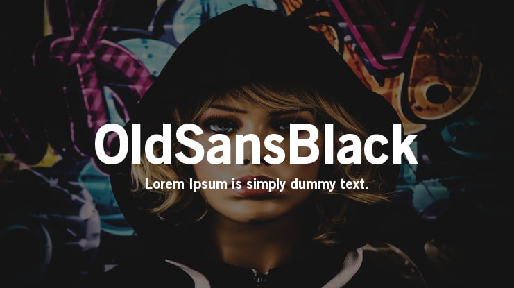 OldSansBlack Font Family