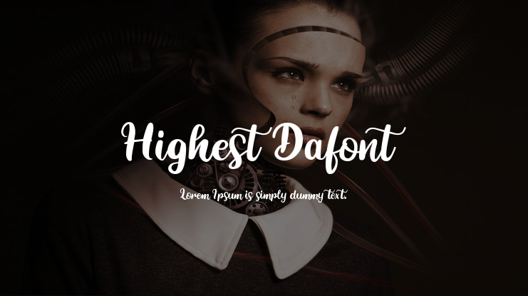 Highest Dafont Font