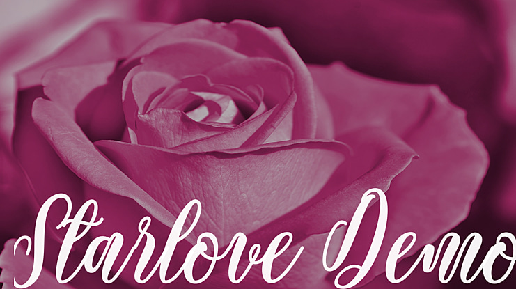 Starlove Demo Font