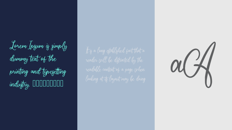 Cherishia Demo Font