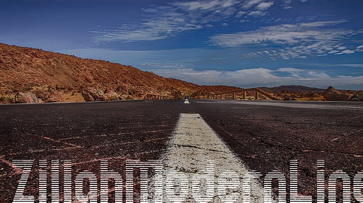 ZillahModernLine Font Family