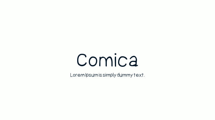 Comica Font Family