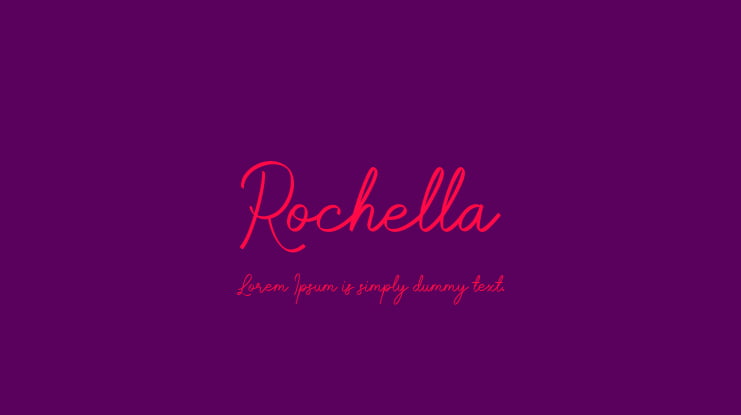 Rochella Font