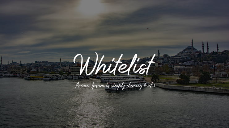 Whitelist Font