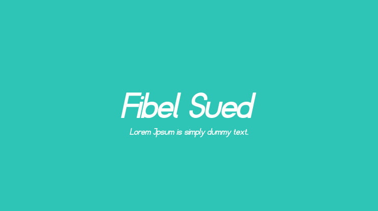 Fibel Sued Font Family