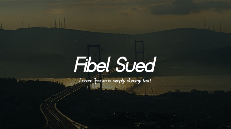 Fibel Sued Font Family