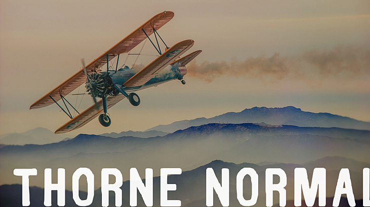 Thorne Normal Font