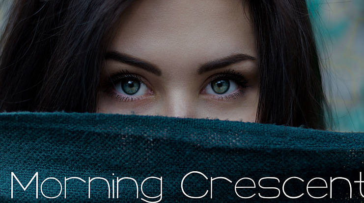 Morning Crescent Font