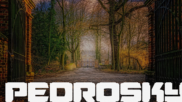 pedrosky Font
