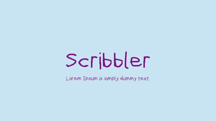 Scribbler Font Family
