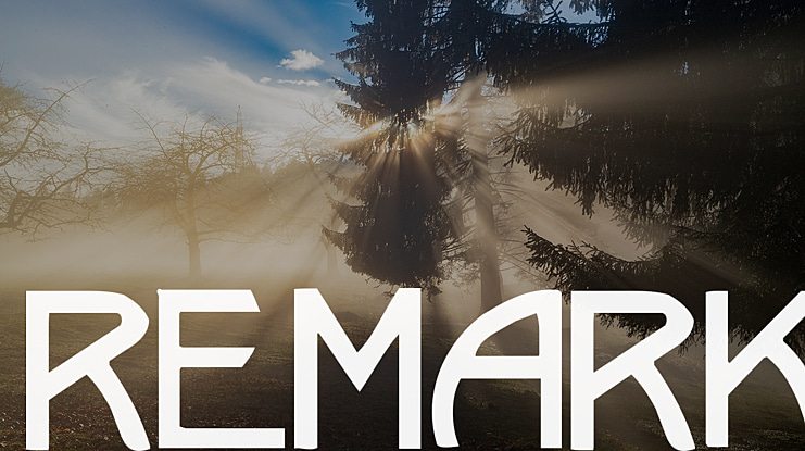 Remark Font