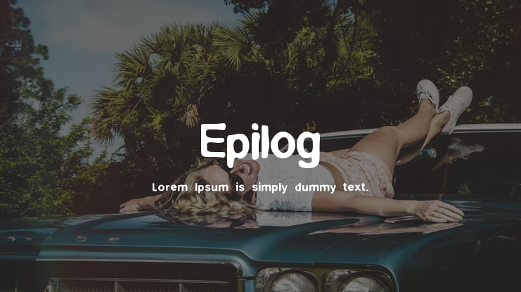 Epilog Font