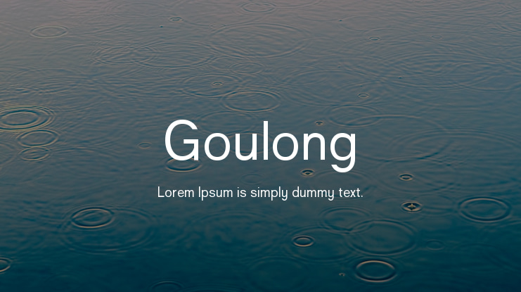 Goulong Font