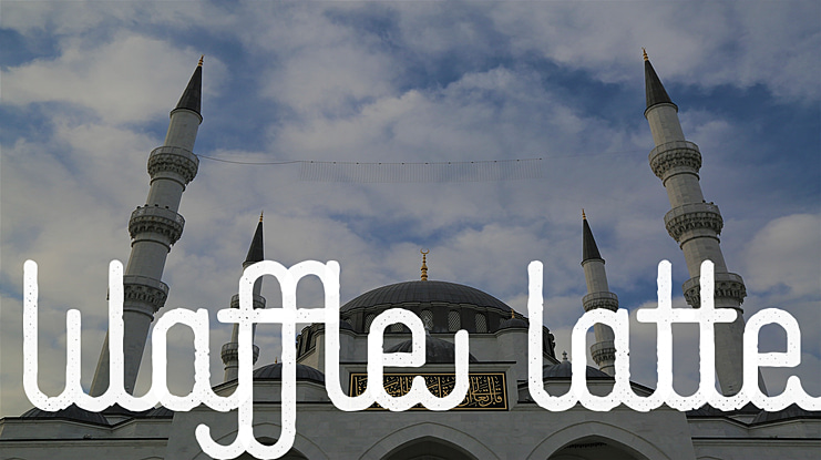 Waffle Latte Font