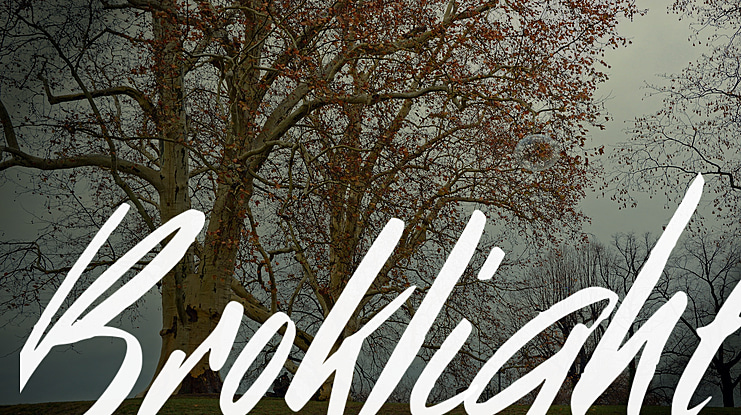 Broklight Font