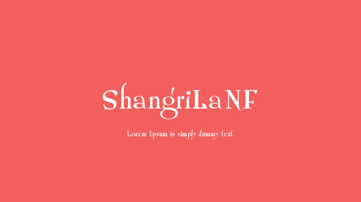 ShangriLaNF Font Family