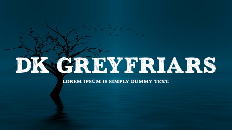 DK Greyfriars Font