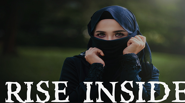 Rise Inside Font