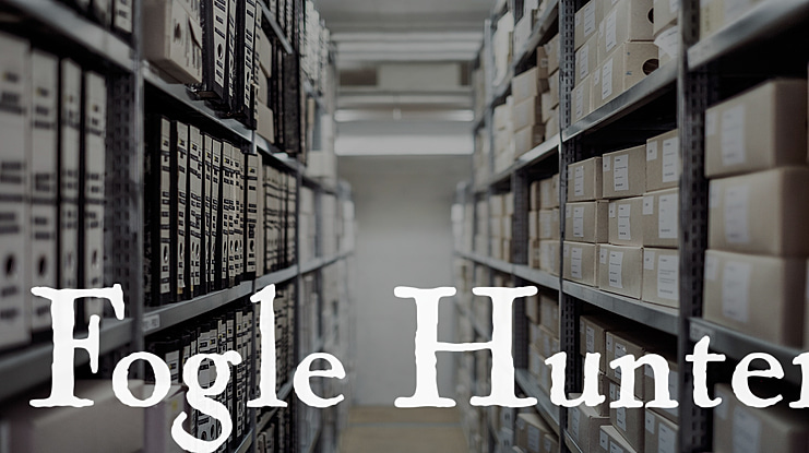 Fogle Hunter Font