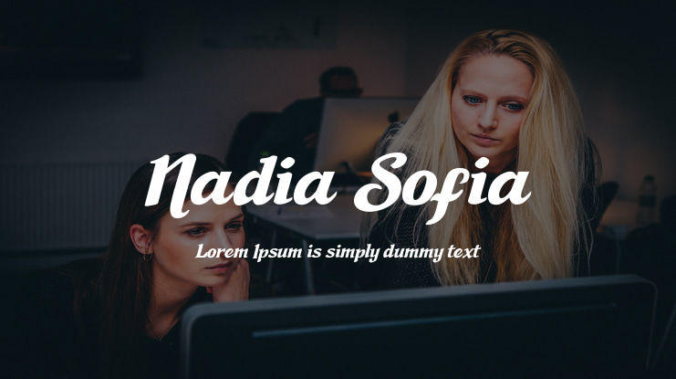 Nadia Sofia Font
