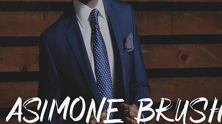 Asimone Brush Font