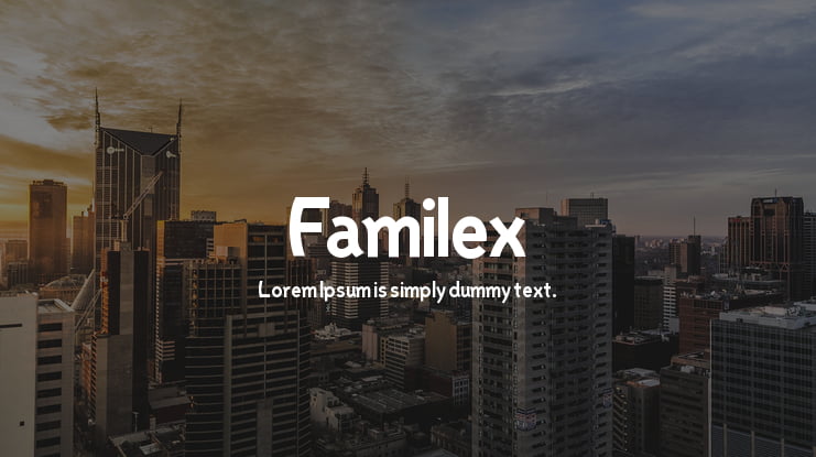Familex Font