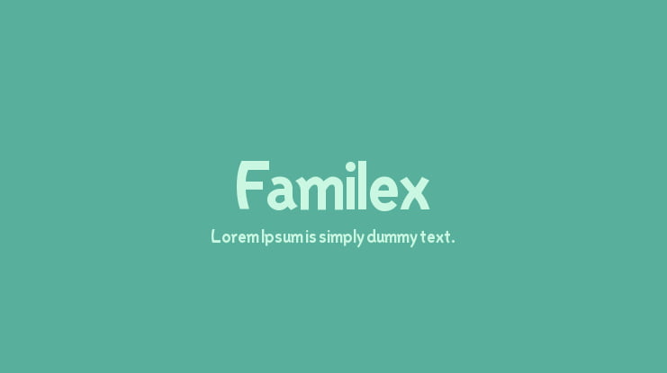 Familex Font