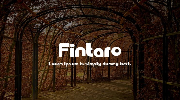 Fintaro Font