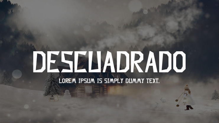 Descuadrado Font Family